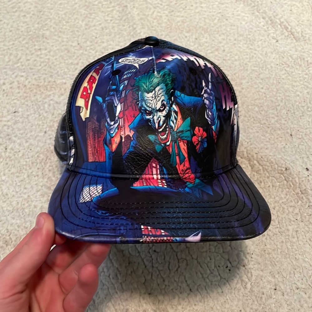 The Joker leather hat